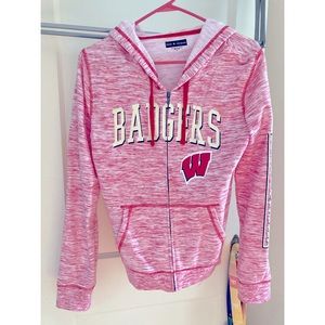 Wisconsin Badgers Zip Up Hoodie